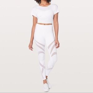 White Lululemon Leggings